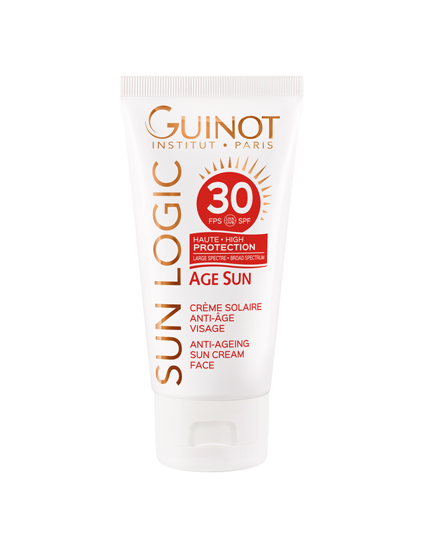 Crème solaire anti-âge visage FPS30