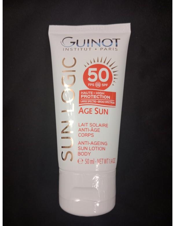 Crème solaire anti-âge corps FPS50 Age Sun taille voyage