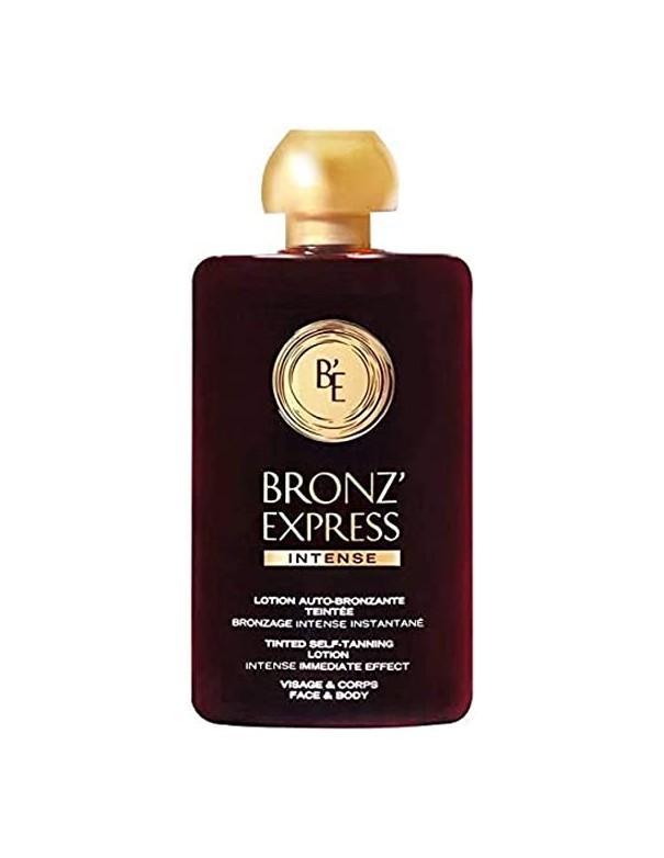 Bronz'express lotion auto-bronzante teintée intense visage et corps