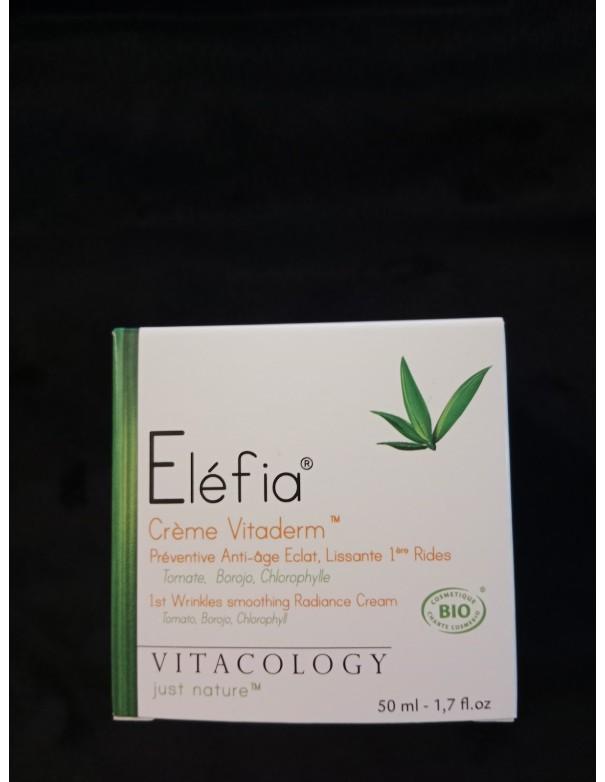 Eléfia Crème Vitaderm Bio(premiers signes de l'âge)